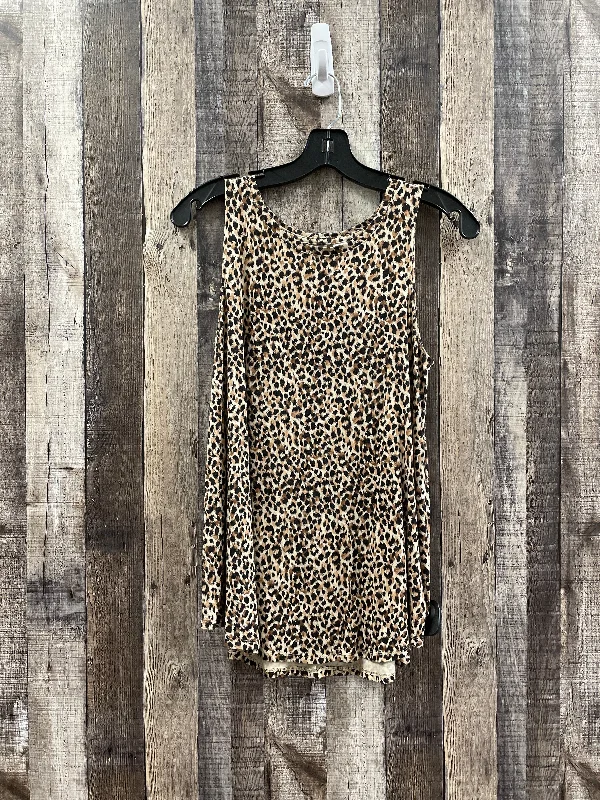 Animal Print Top Sleeveless Old Navy, Size S