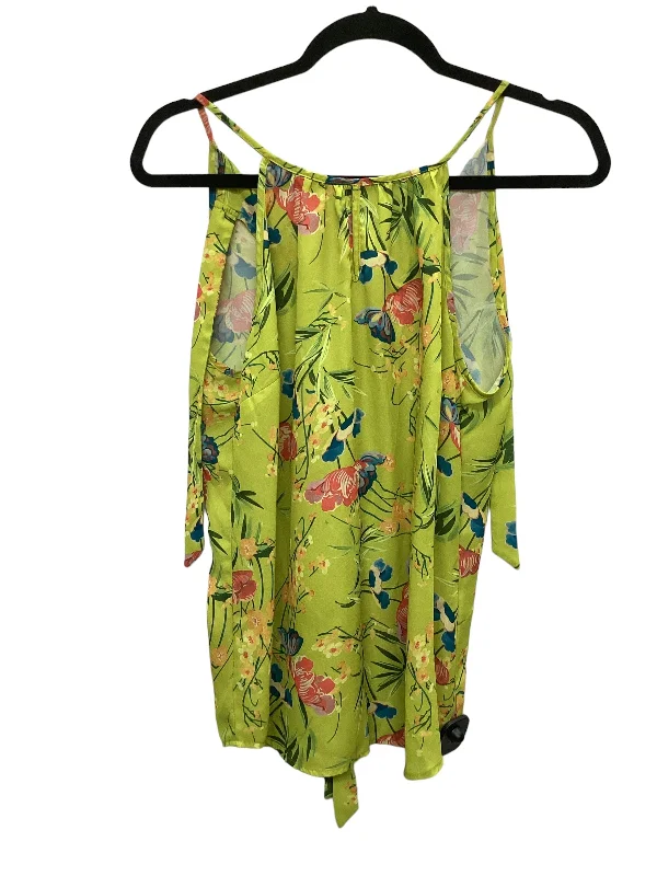 Green Top Sleeveless Sweet Pea, Size S