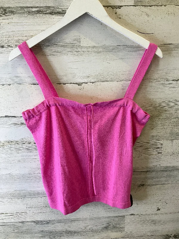 Pink Top Sleeveless Banana Republic, Size L