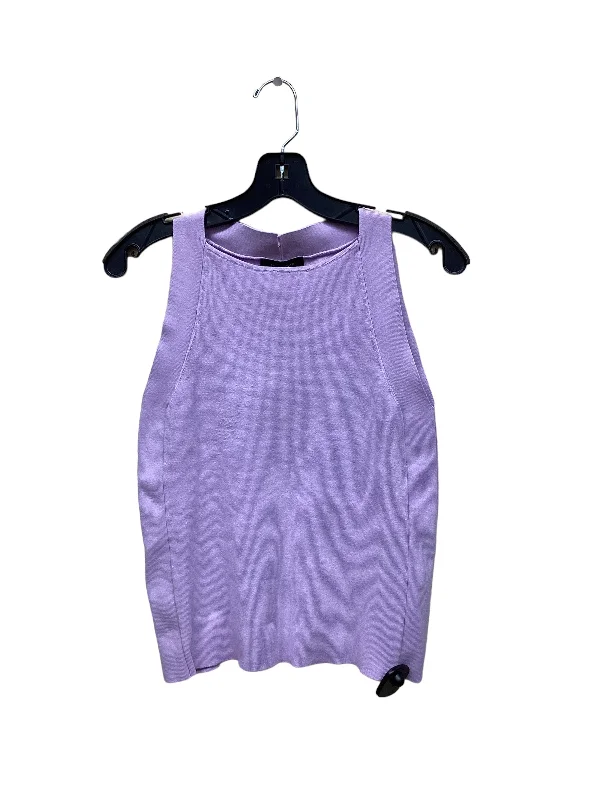 Purple Top Sleeveless Ann Taylor, Size S