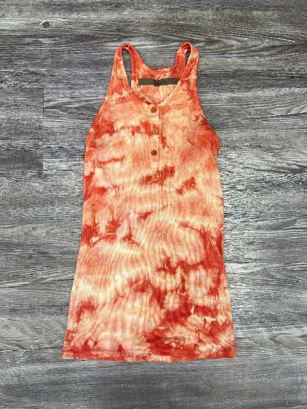 Tie Dye Print Top Sleeveless Cma, Size S