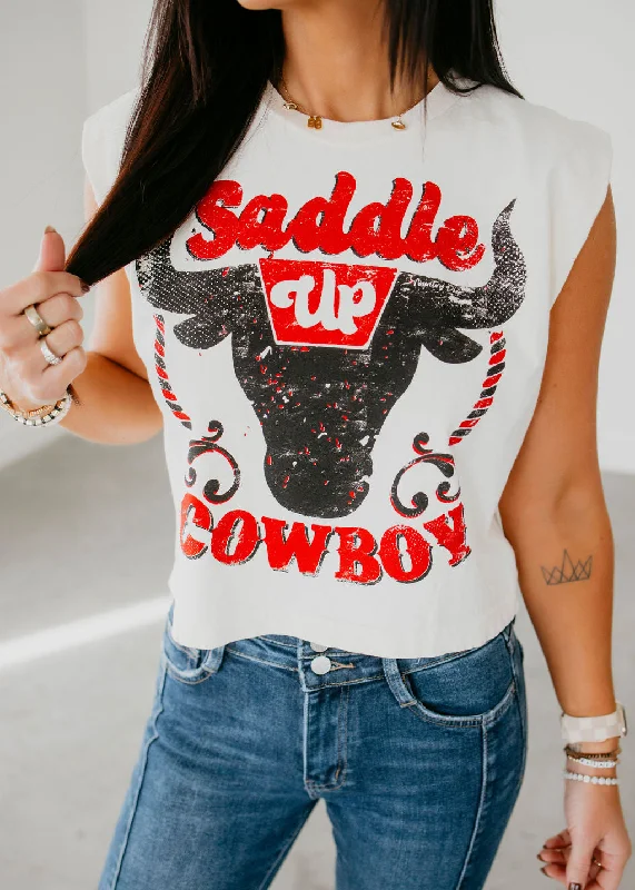 Saddle Up Muscle Tank